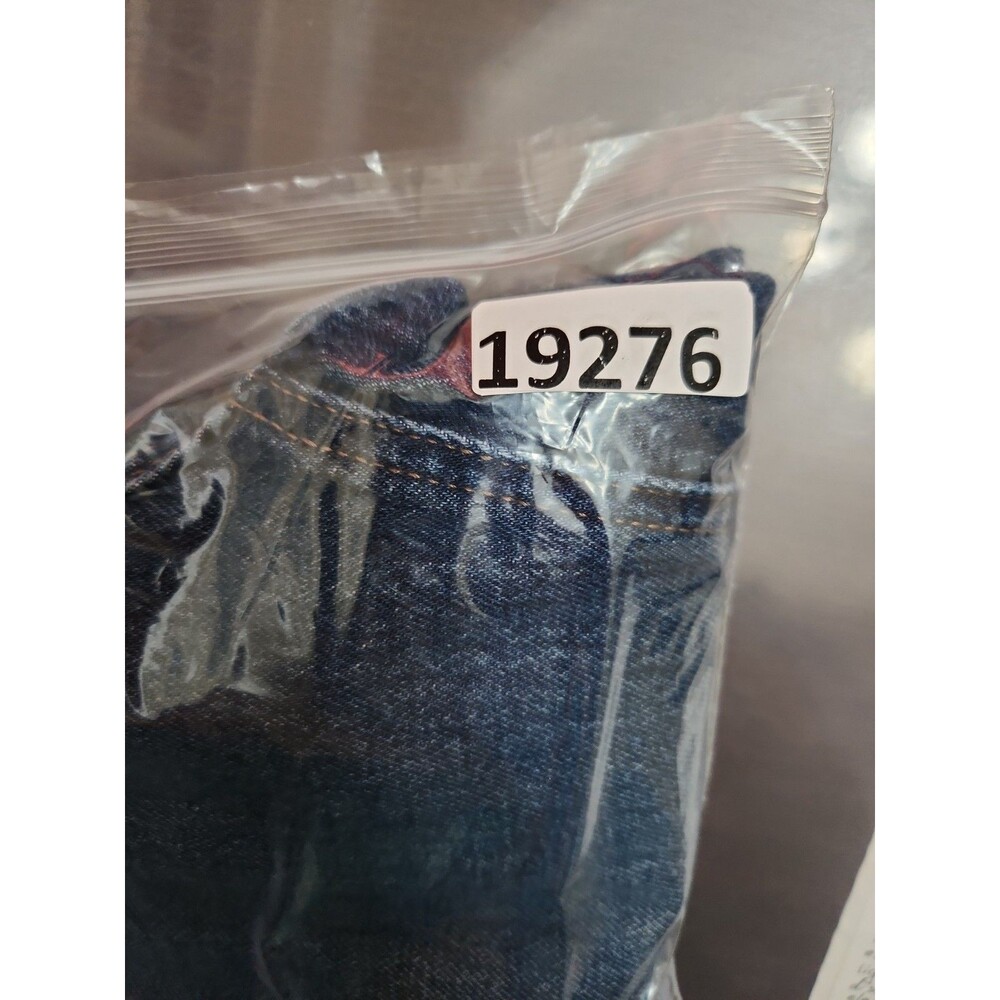 Old Navy Loose Boot-Cut Jeans Womens 10 Tall Blue Dark Wash Cotton NEW - Picture 11 of 11